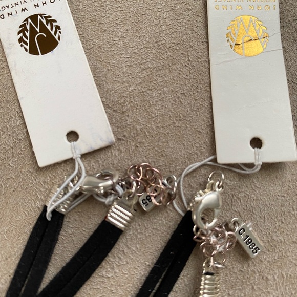JOHN WIND•monogram sorority gal initial choker NWT - Picture 7 of 7